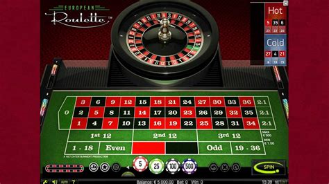 European Roulette Netent bet365